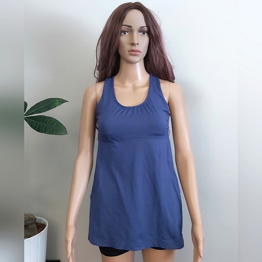 Lululemon purple yoga workout exercise tank top racer back